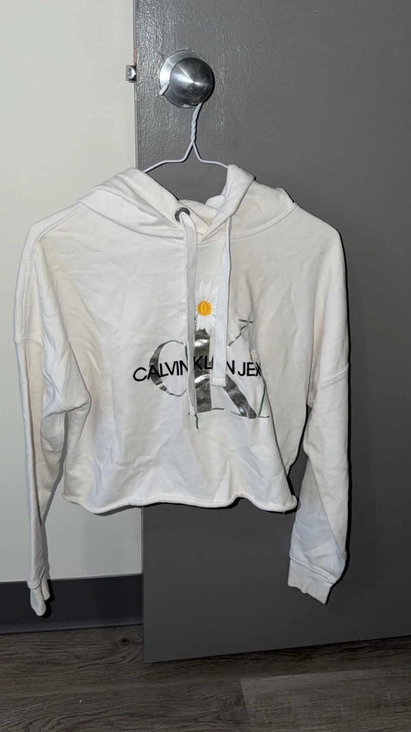 Calvin Klein Jeans Cropped Hoodie