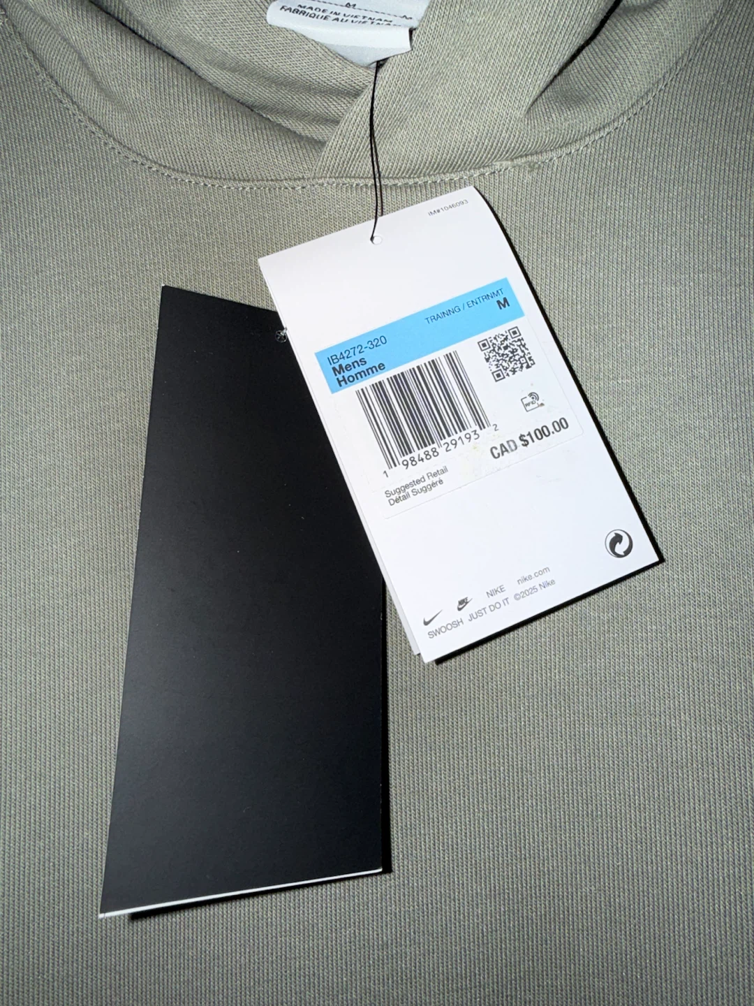 Nike Pro Men's Dri-FIT Mid Layer Training Hoodie - size medium - photo 3