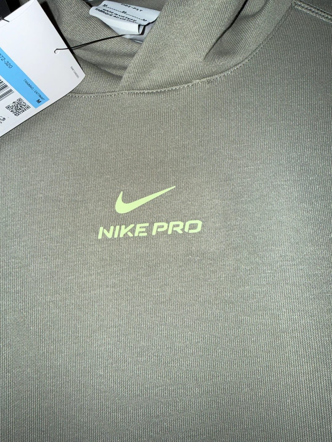 Nike Pro Men's Dri-FIT Mid Layer Training Hoodie - size medium - photo 4