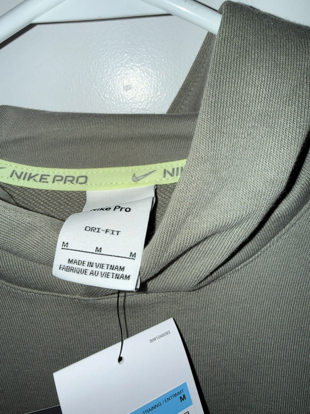 Nike Pro Men's Dri-FIT Mid Layer Training Hoodie - size medium - photo 5