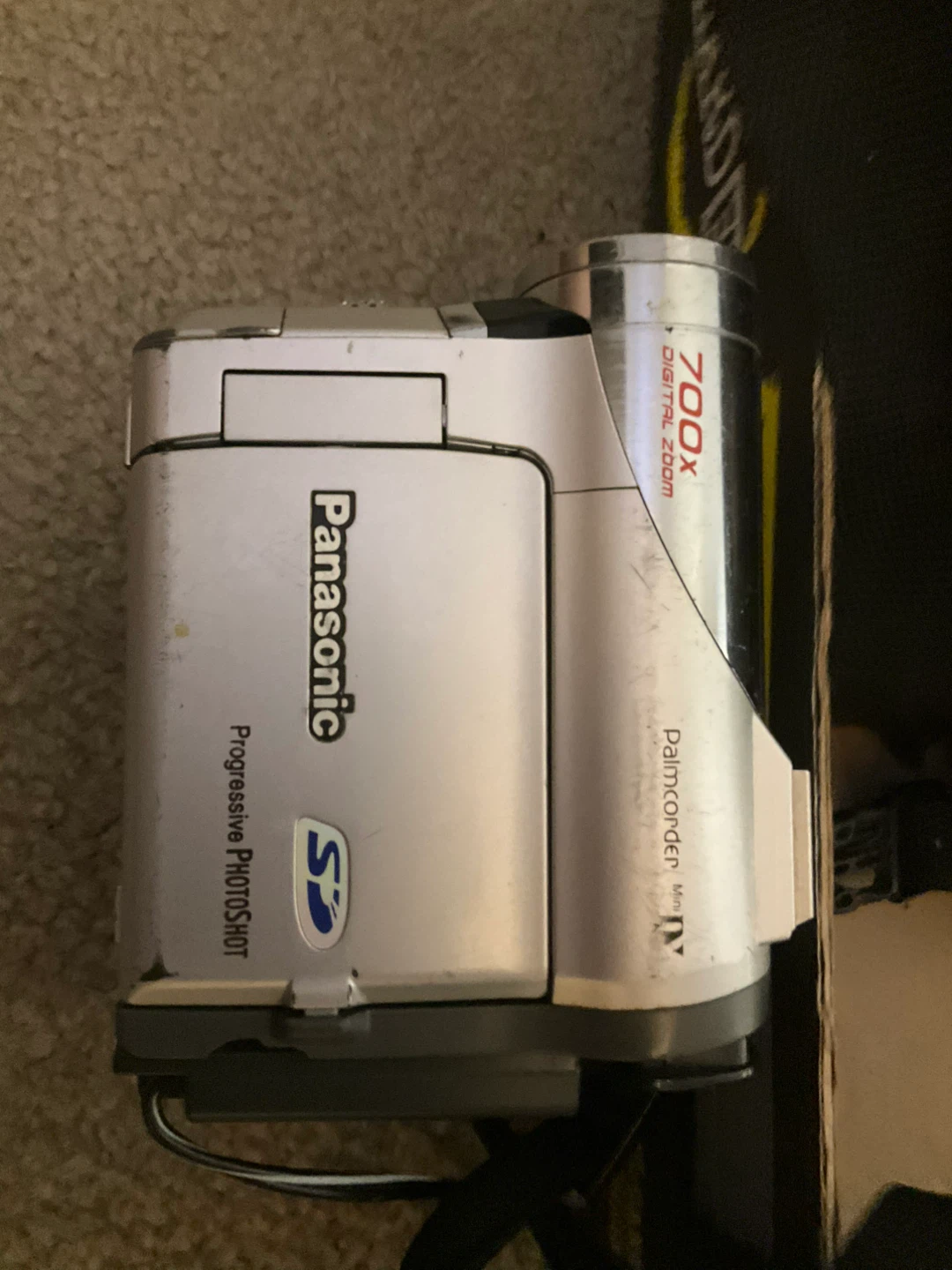 Panasonic Palmcorder Camcorder with Optex Case