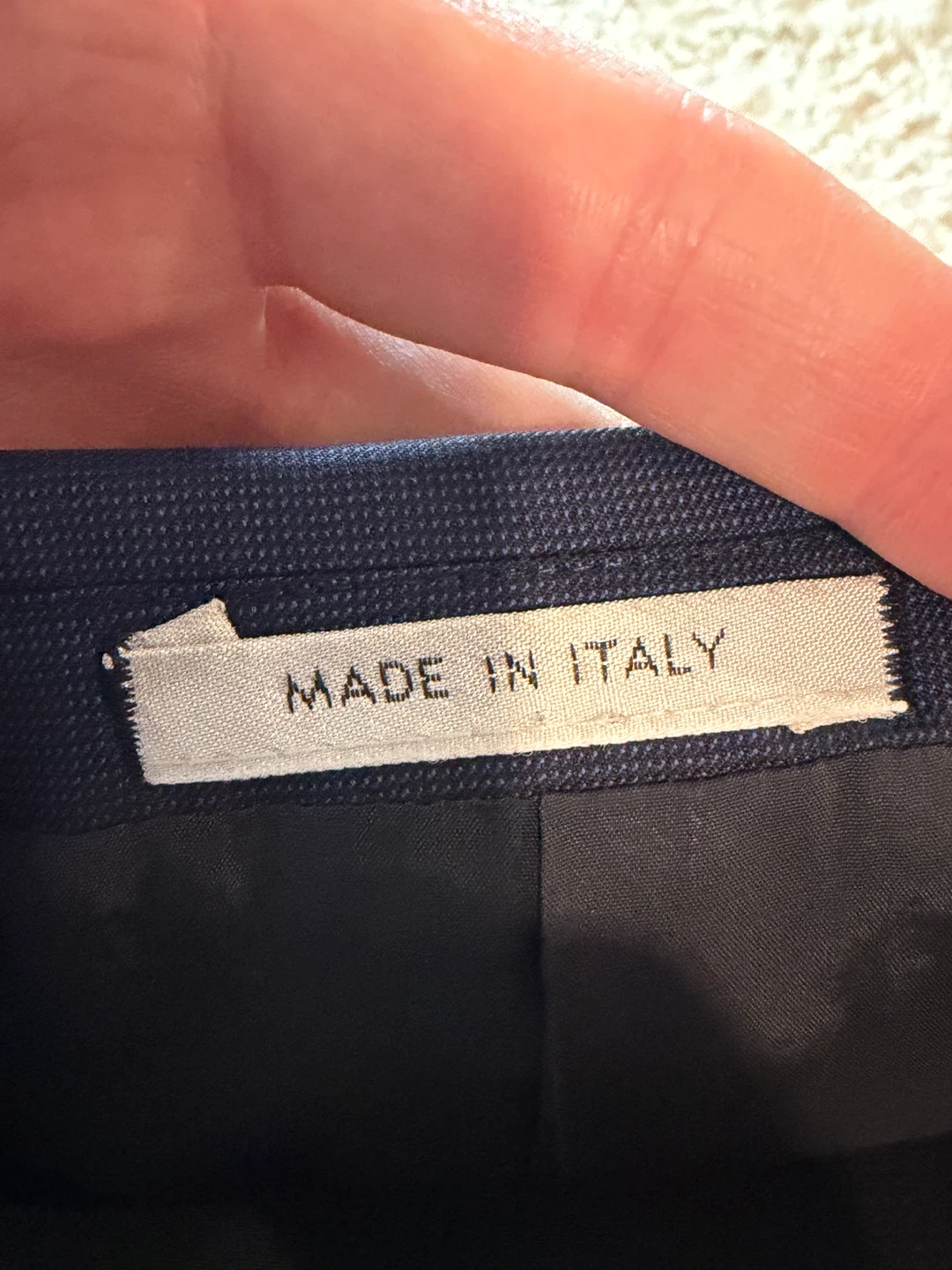 Men’s medium navy blue Armani collezioni blazer - photo 4