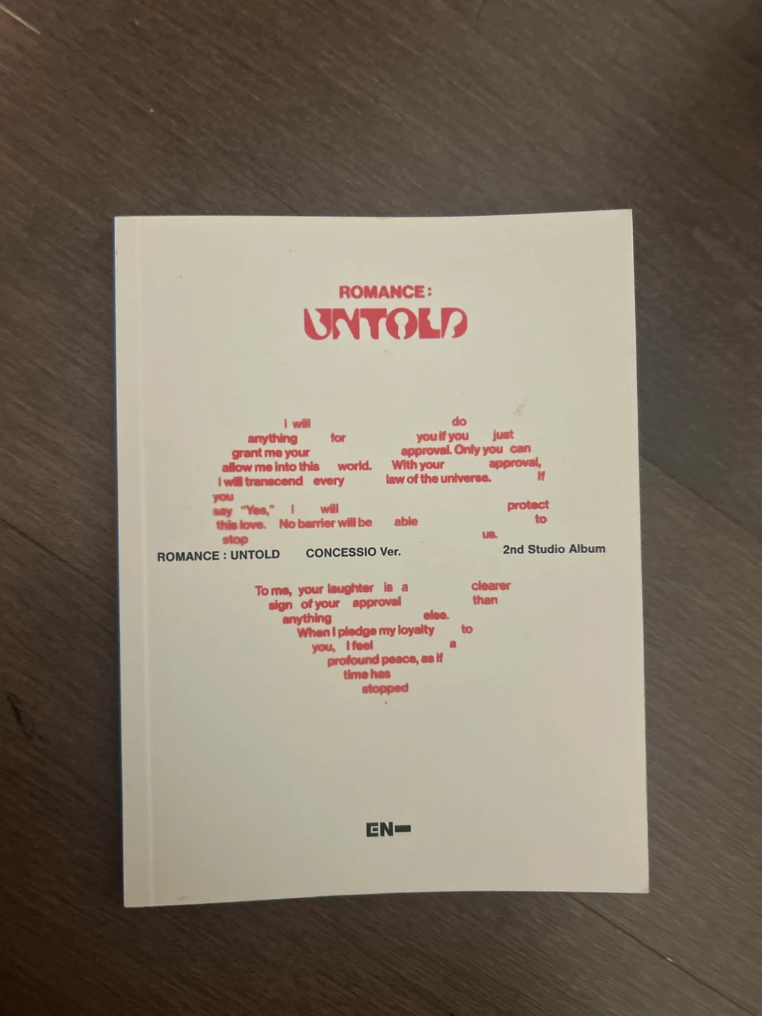 ROMANCE: UNTOLD 2nd Studio Album - photo 2