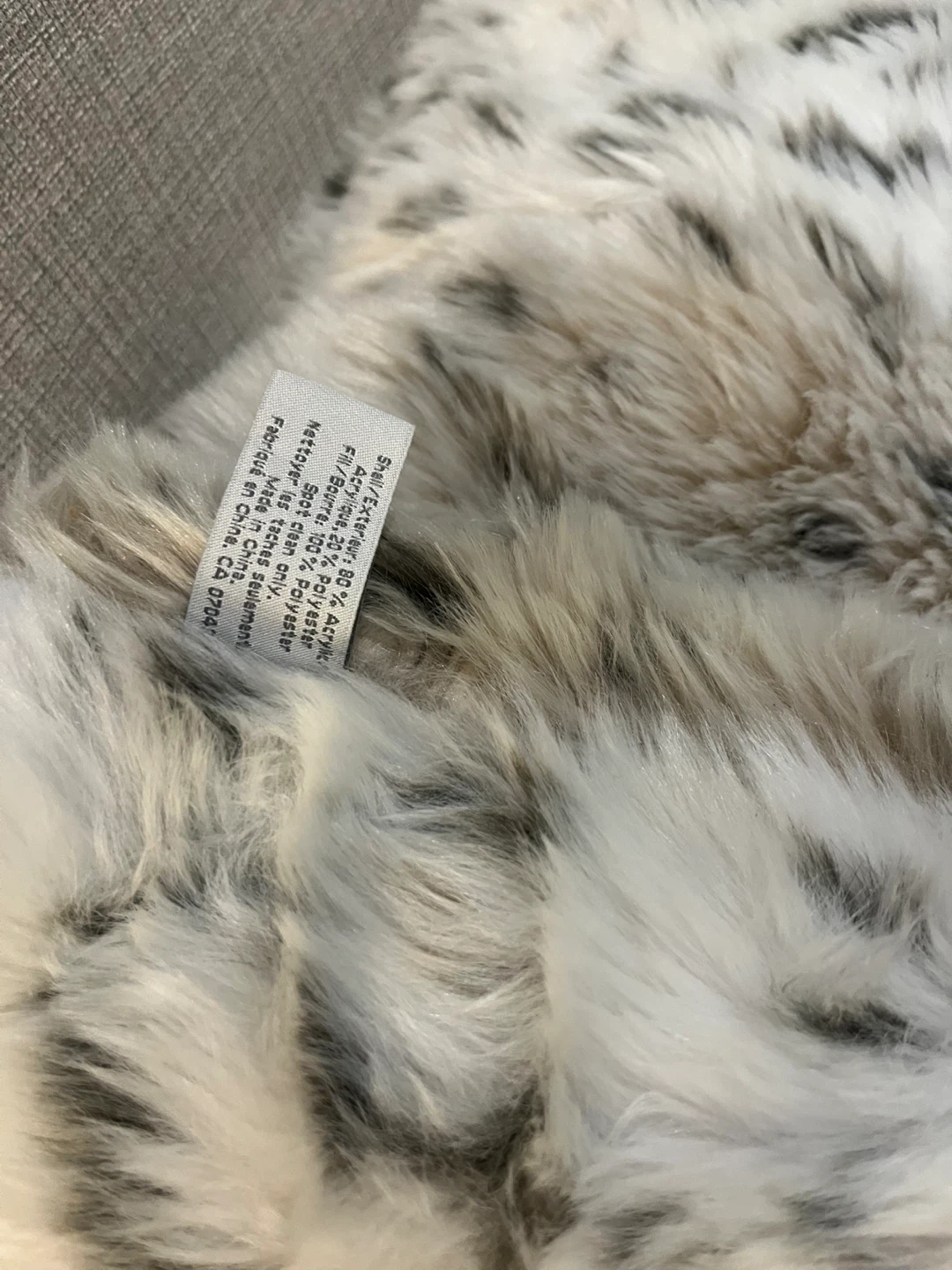 Samantha Pynn Home Faux Fur Throw Pillow