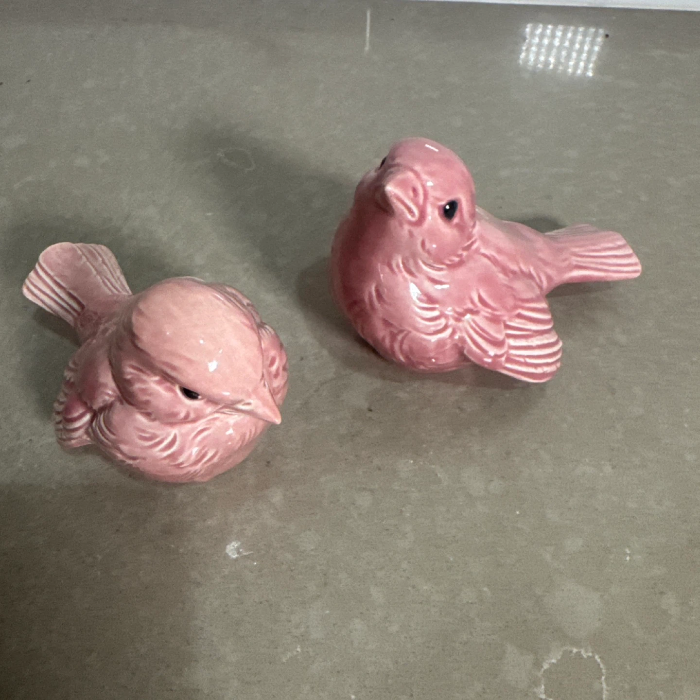 Goebel W.Germany Pink Ceramic Bird Figurines - photo 2