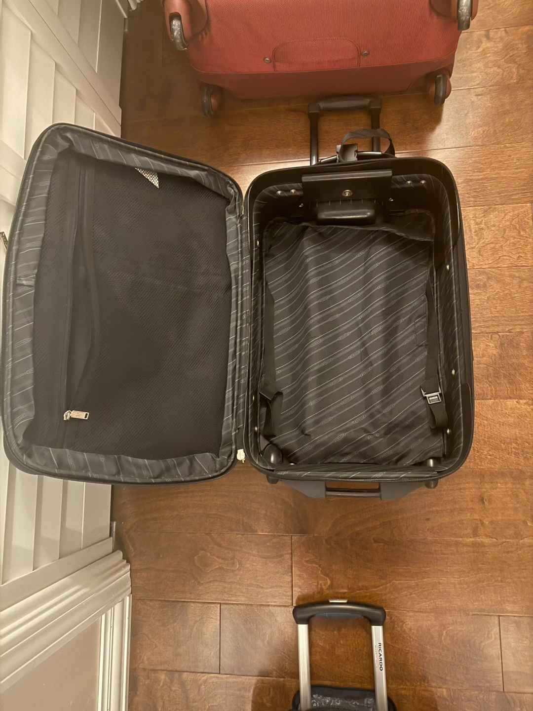 Stratus Black Rolling Suitcase - photo 2