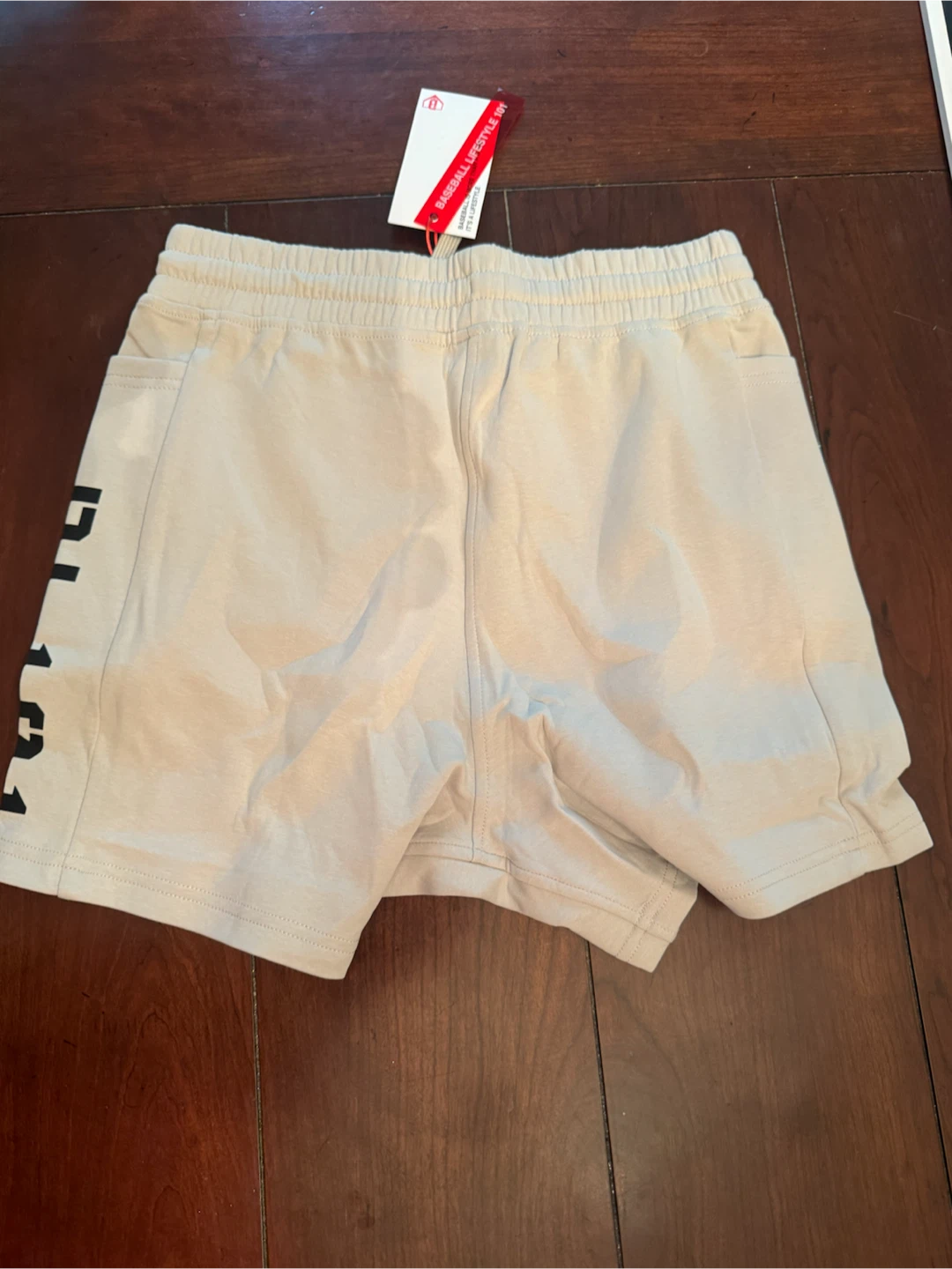 Baseball Lifestyle 101 Youth Sweat Shorts YL Light Gray/Black - photo 2