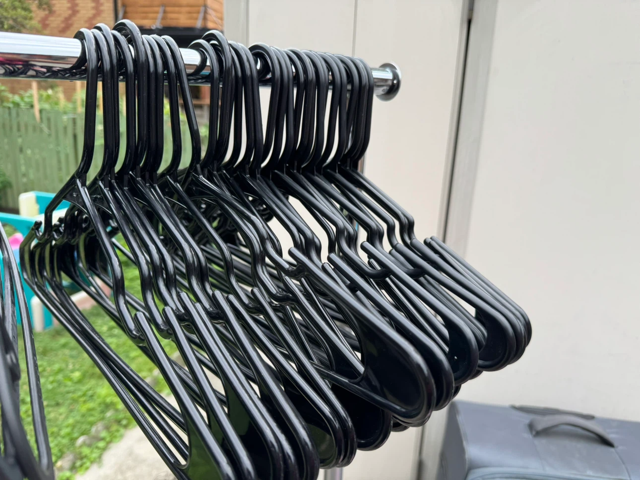 Black Plastic Hangers (Set of 30)
