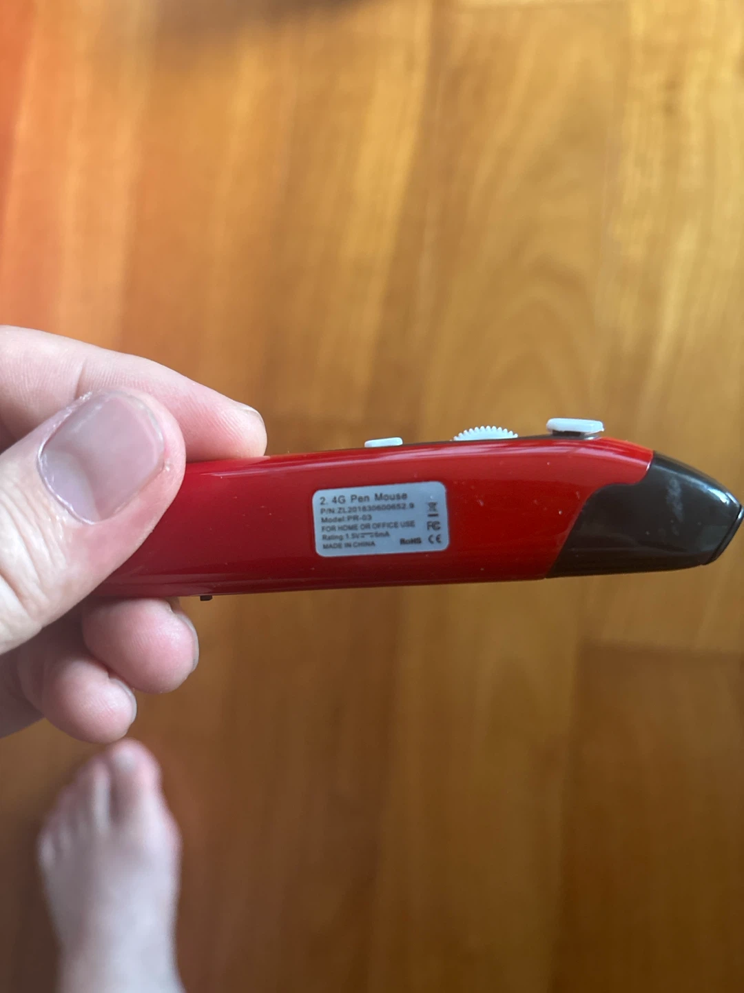 2.4G Pen Mouse - Red - photo 5