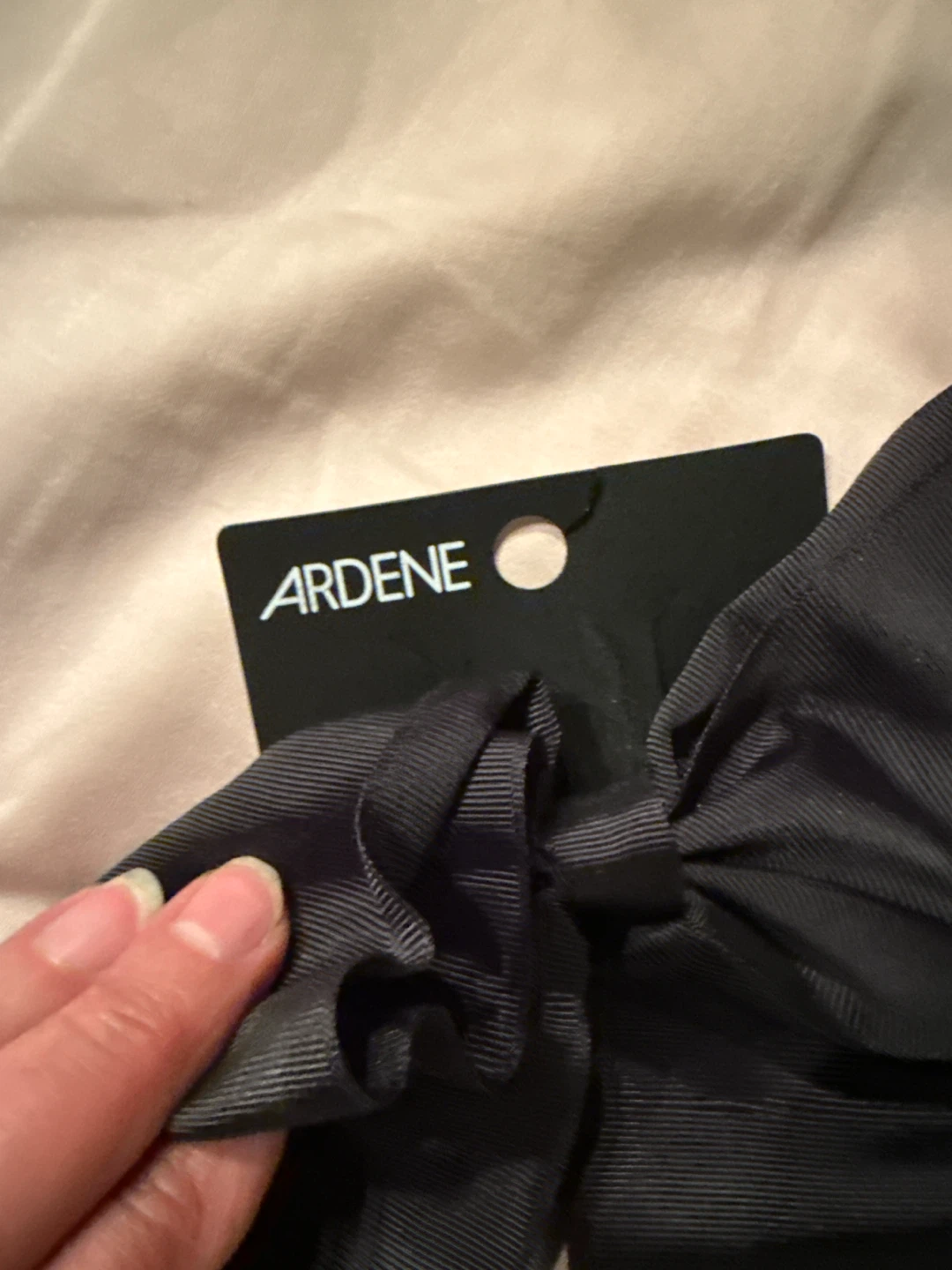 Ardene Black Large Bow Hair Clip - photo 2