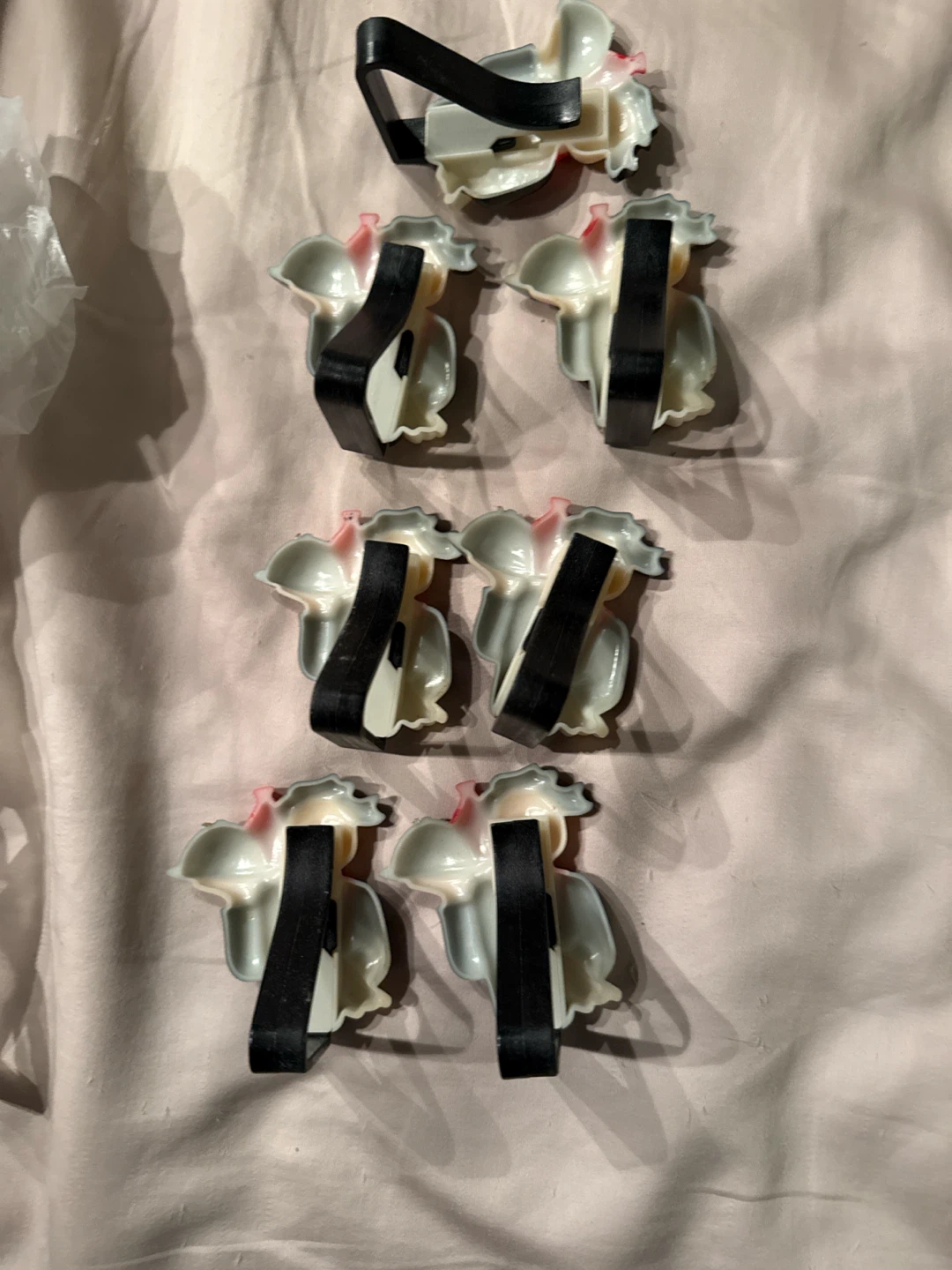 Set of 7 Butler Figurine Place Card Holders - photo 2