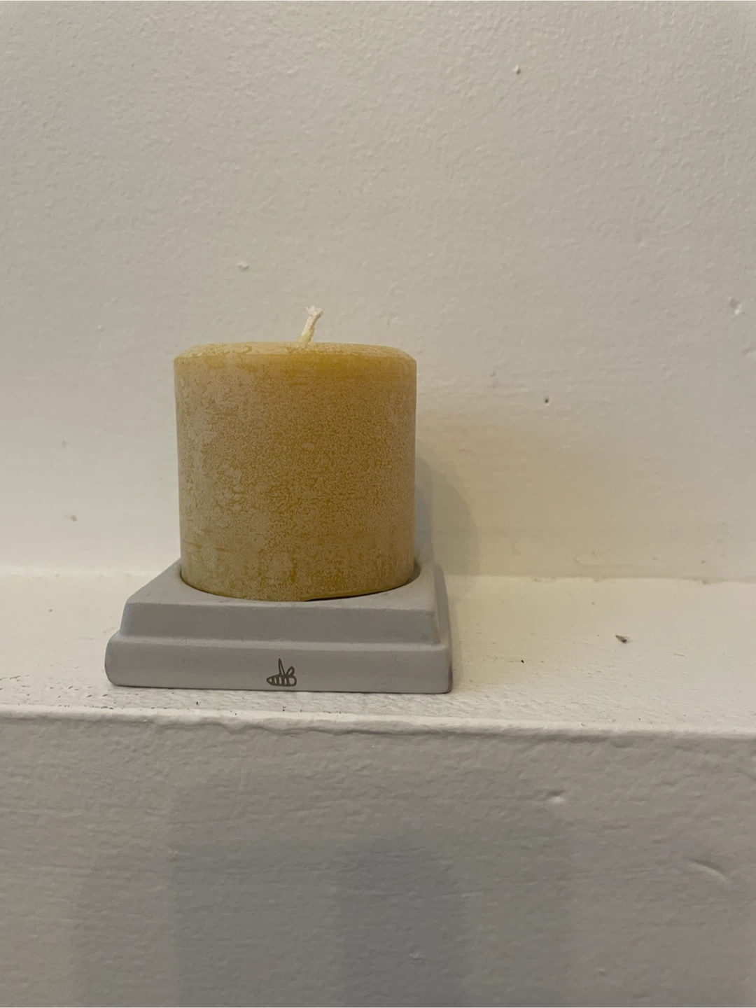 Pillar Candle with Holder