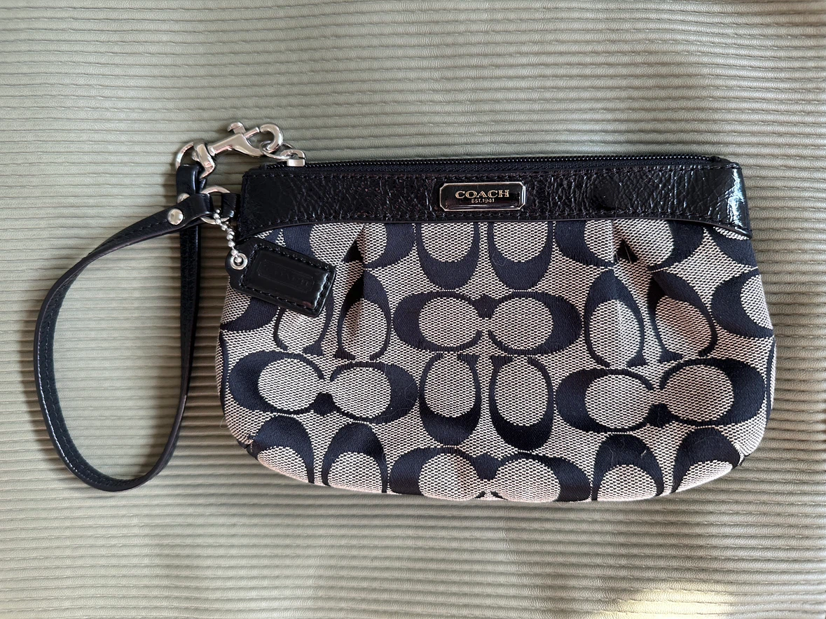 Vintage Coach Wristlet