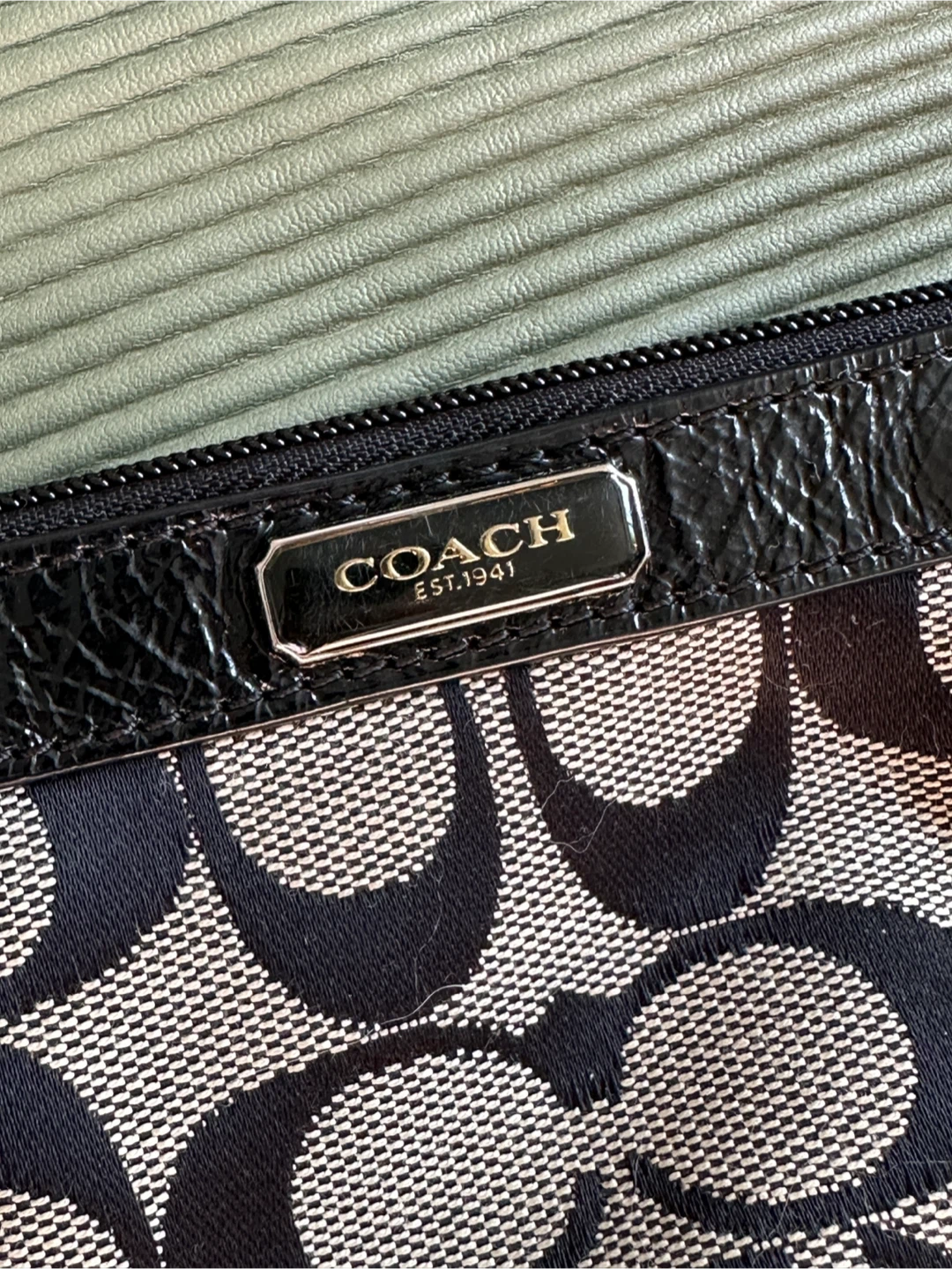Vintage Coach Wristlet - photo 3