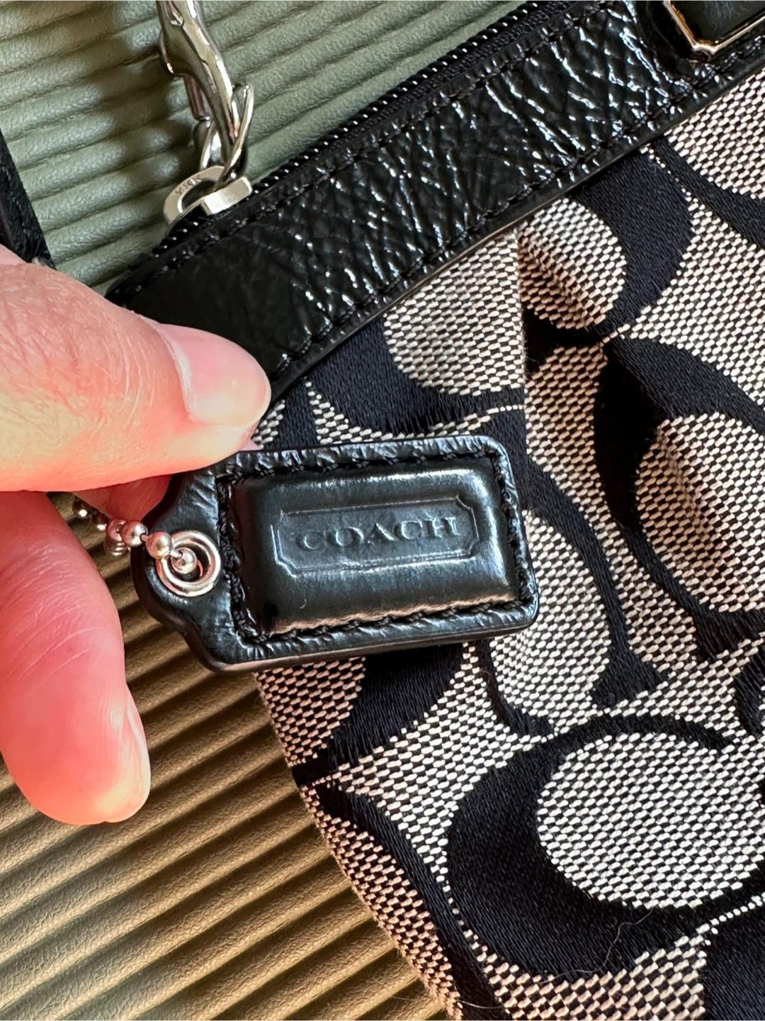 Vintage Coach Wristlet - photo 4