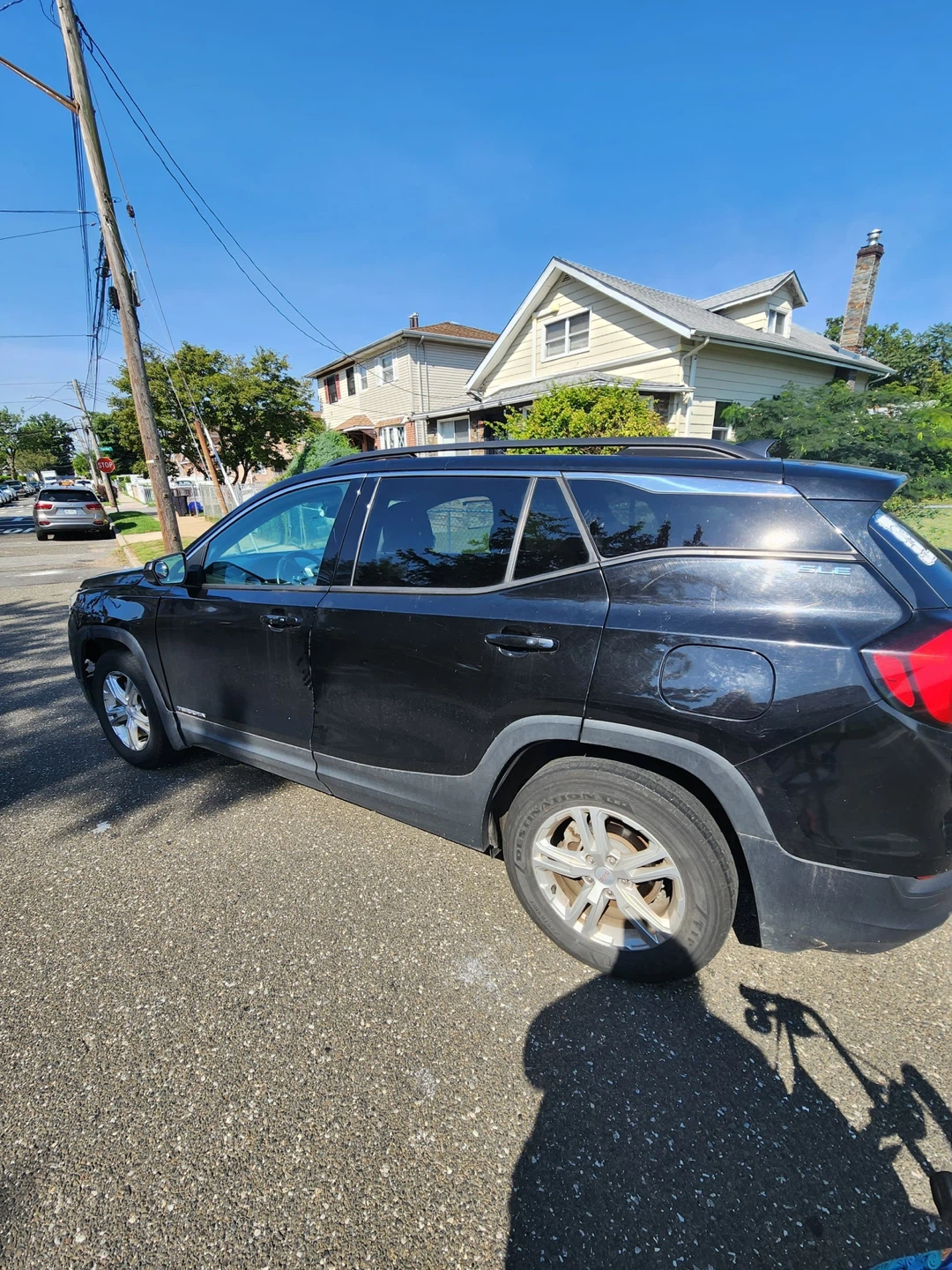 Black GMC Terrain SUV