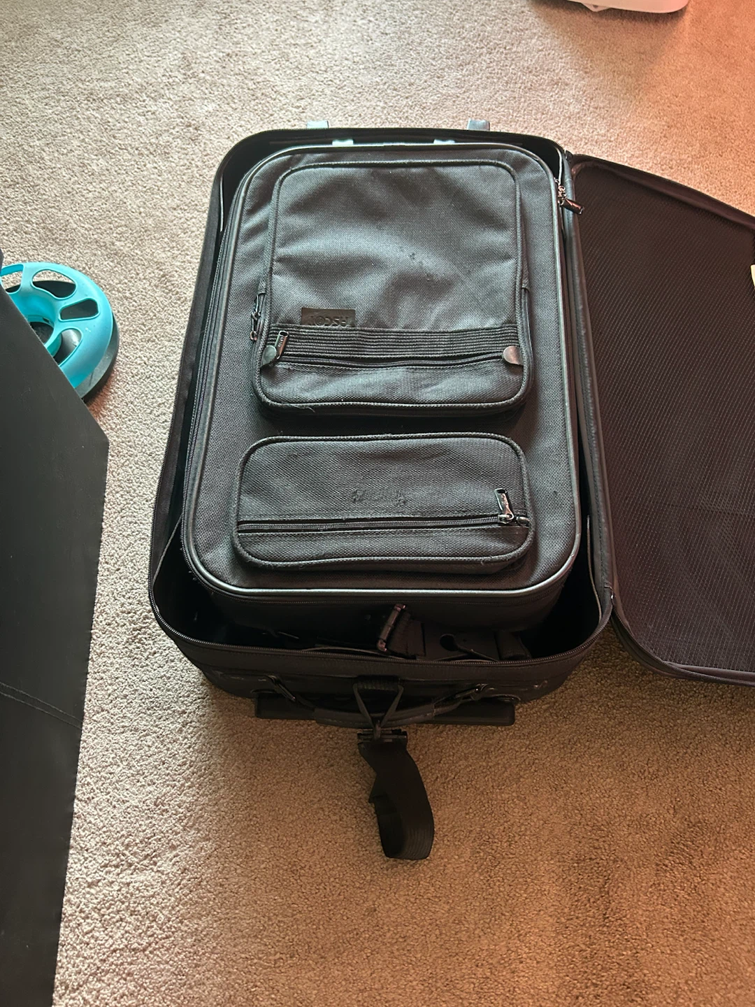Black Delsey Luggage Set - photo 3
