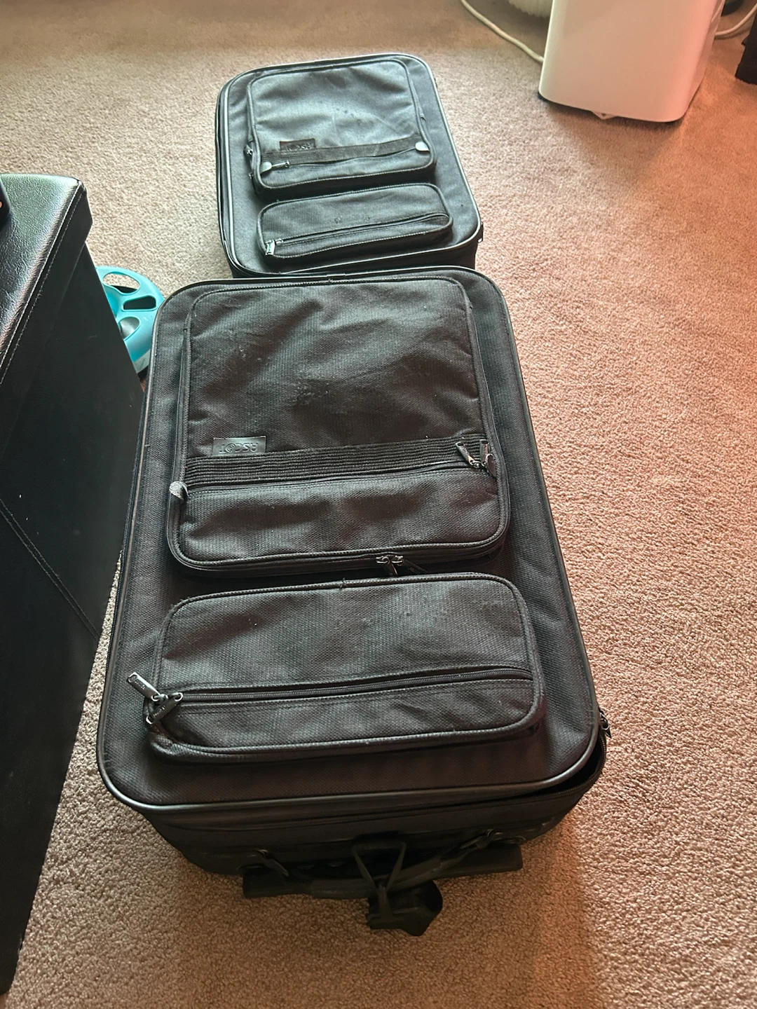 Black Delsey Luggage Set - photo 4