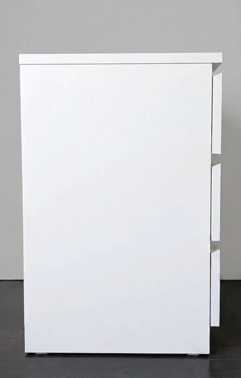 IKEA White 2-Drawer Nightstand (MALM, STORKLINTA) - photo 2