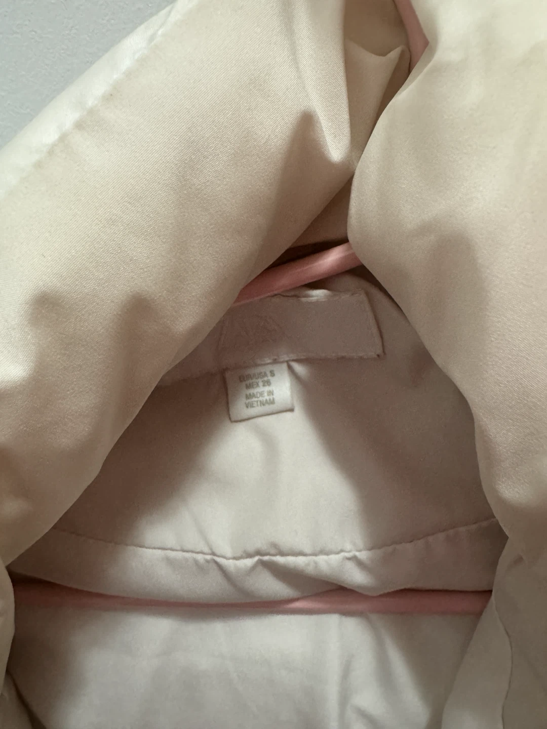 Zara Cream Puffer Jacket - photo 3