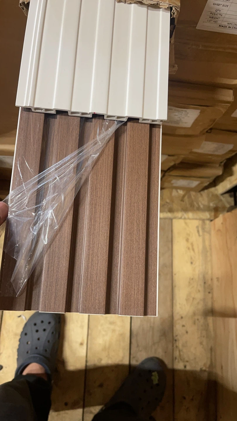 WPC Fluted Wall Panels – Box of 10 – 9.5ft x 6.5”
