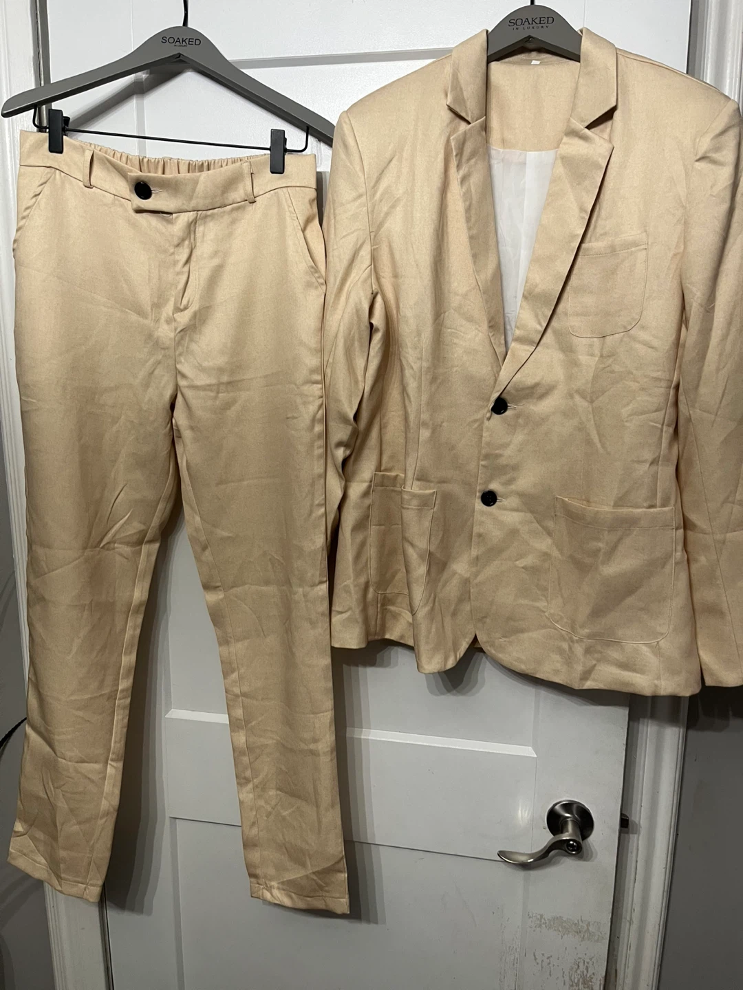 Men’s  Blazer and Trouser Suit Set Size M