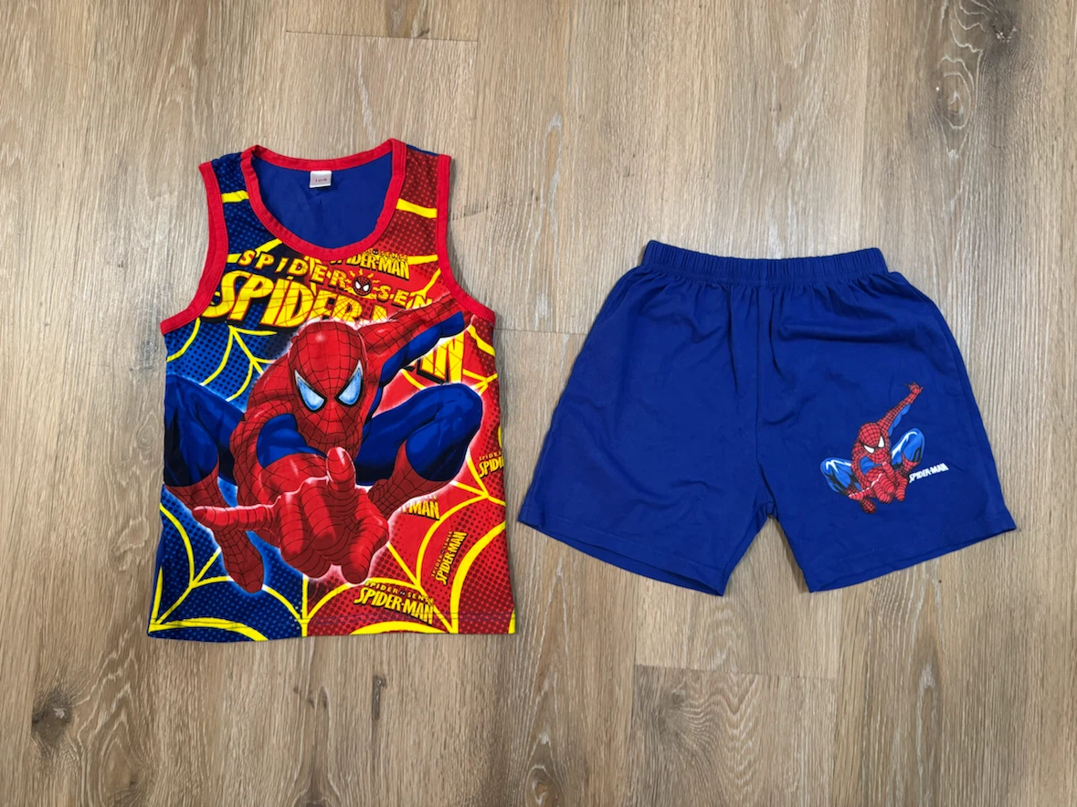 Spider-Man T-Shirt and Shorts for Kids Size 3-4T