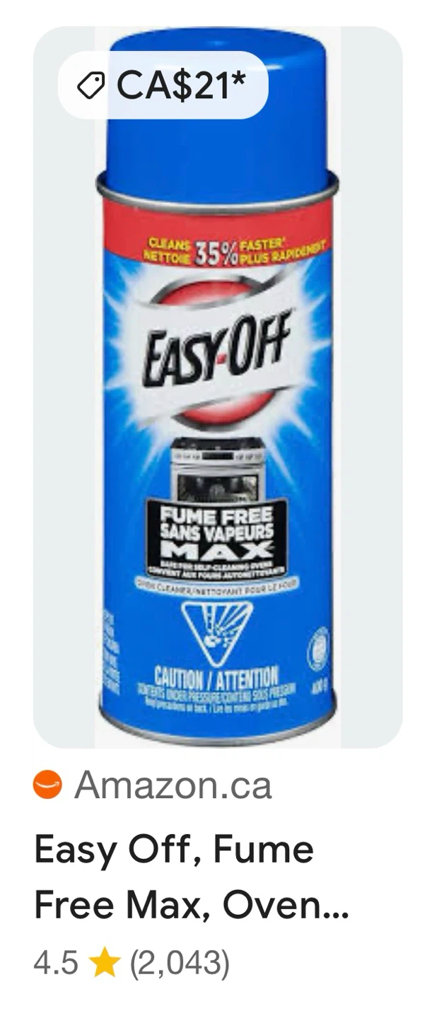 Easy-Off Fume Free Max Oven Cleaner Spray - photo 2