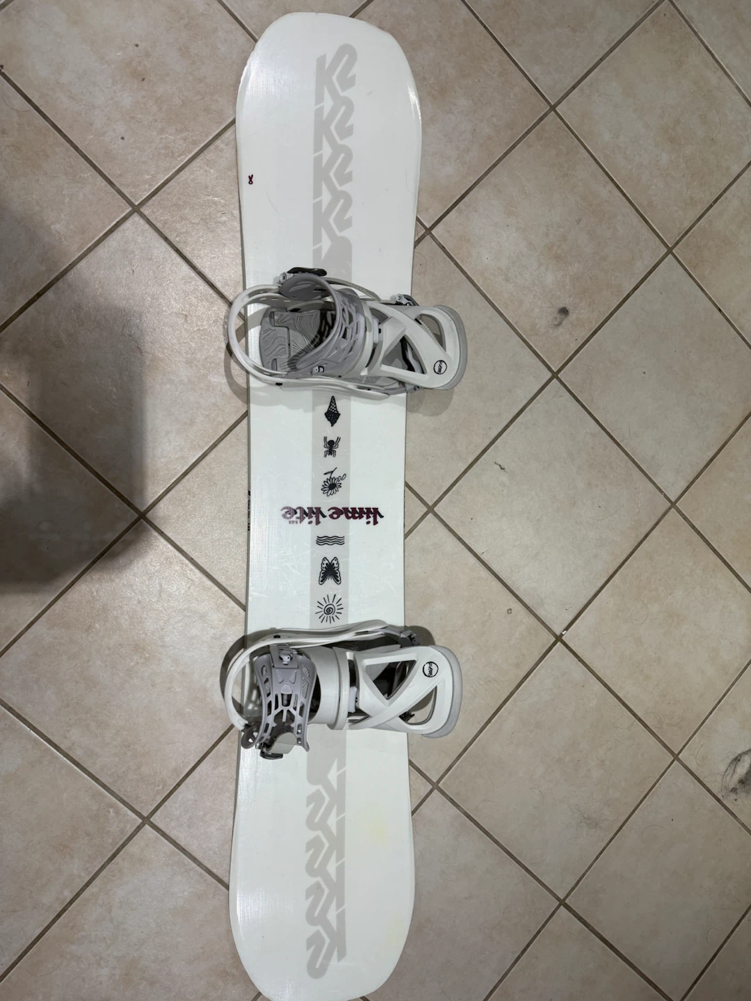 K2 Beginner Snowboard Complete Set - photo 2