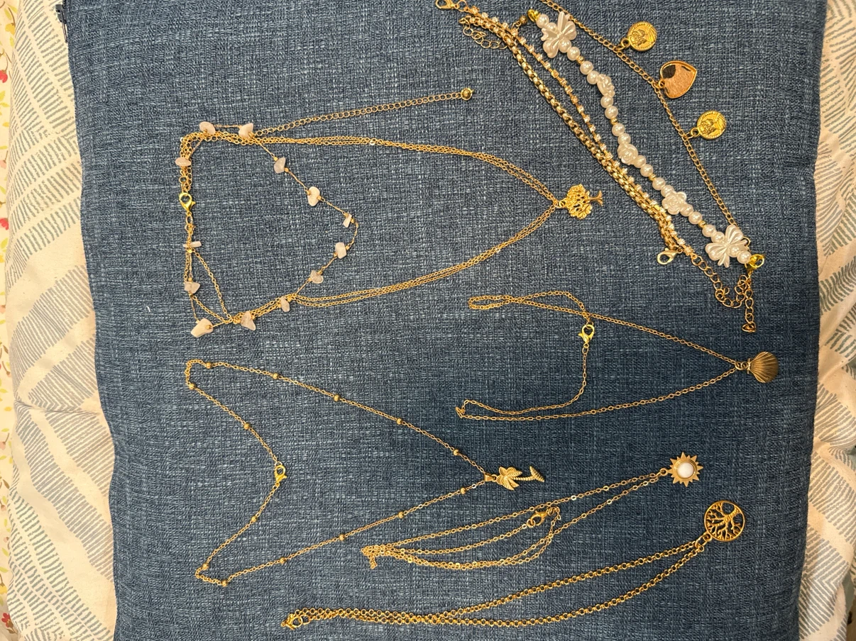 Gold Tone jewellery bundle