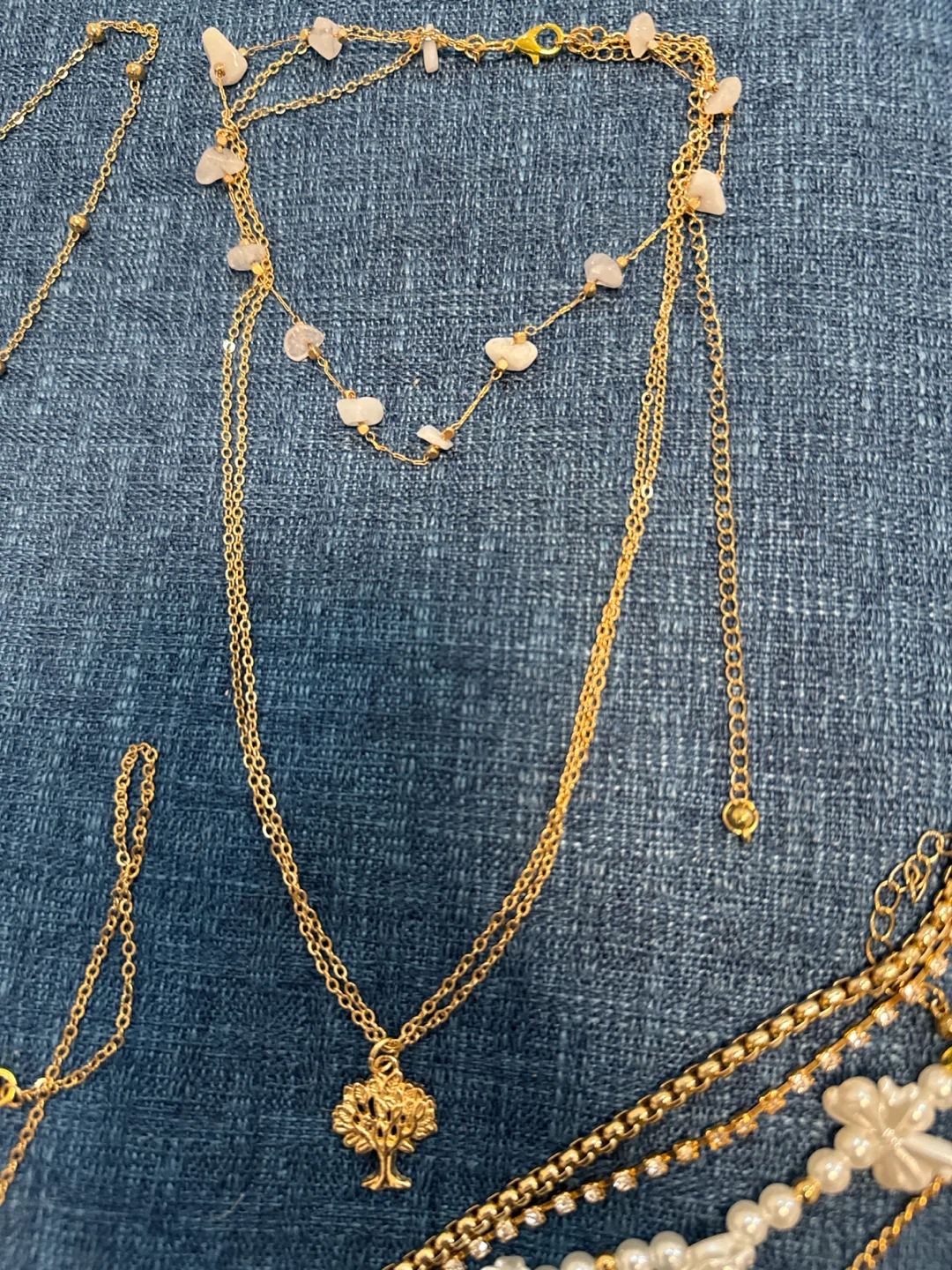 Gold Tone jewellery bundle - photo 4