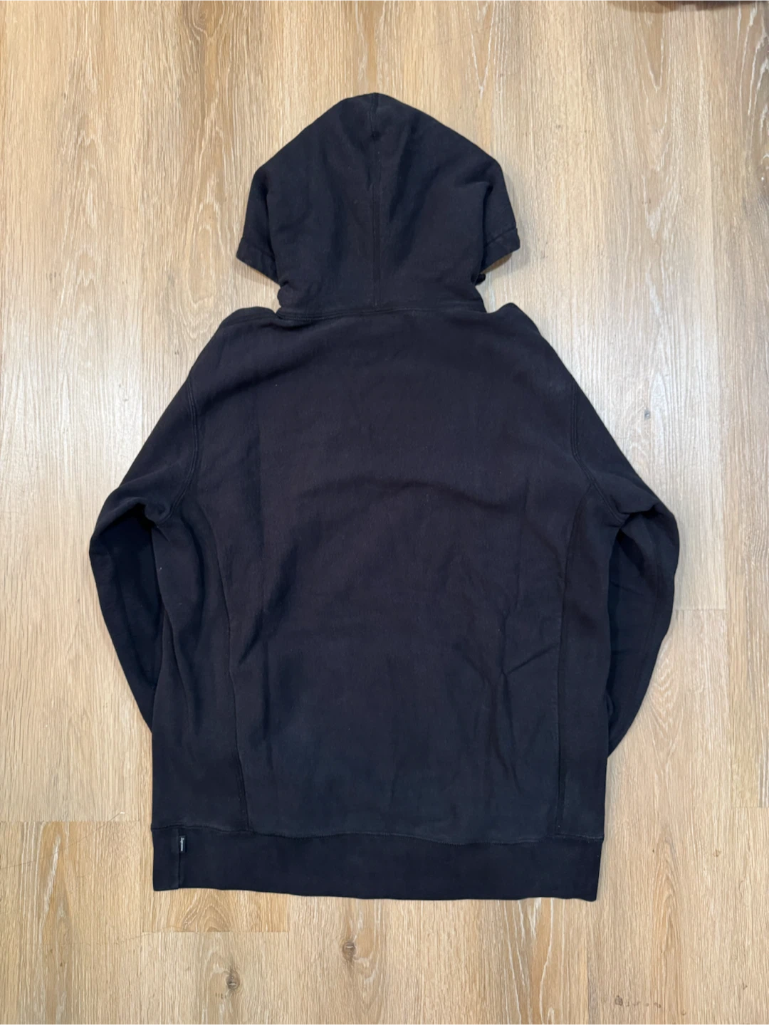 Supreme Black Pullover Hoodie Sleeve Patch Size XL - photo 4