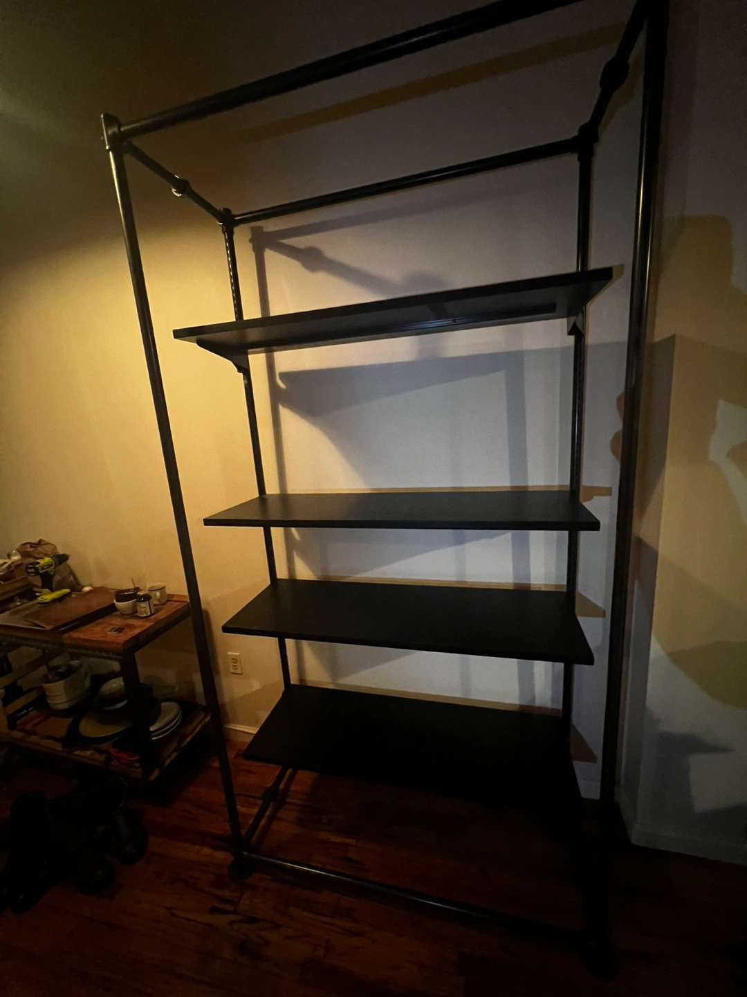 Pipe Shelf Rack industrial vibe - photo 3