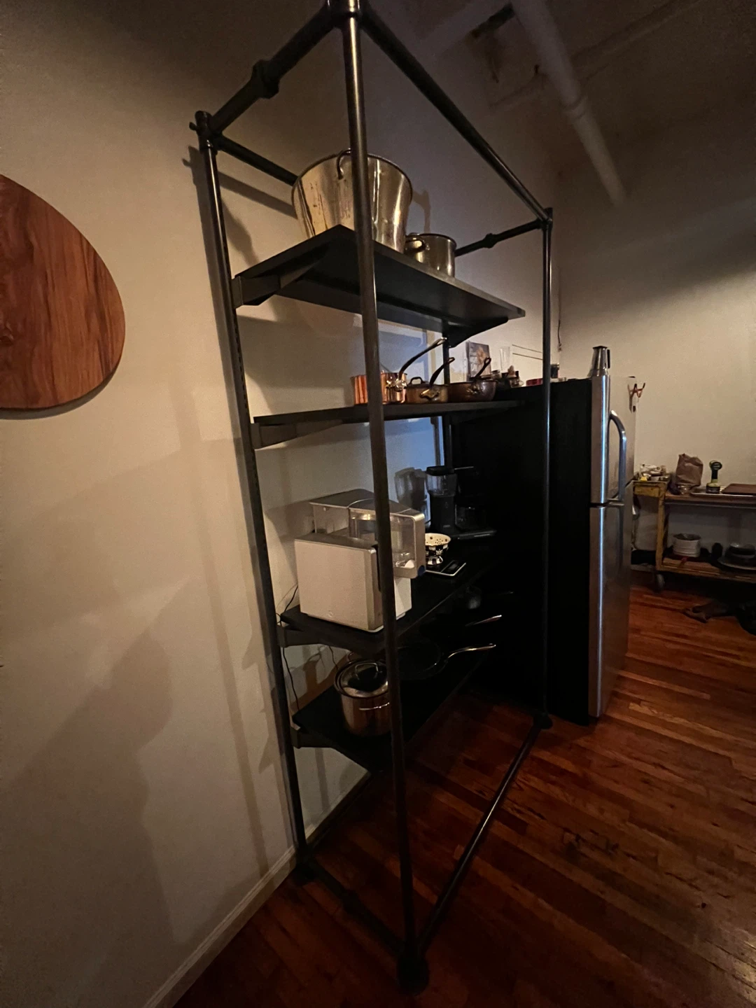 Pipe Shelf Rack industrial vibe - photo 4
