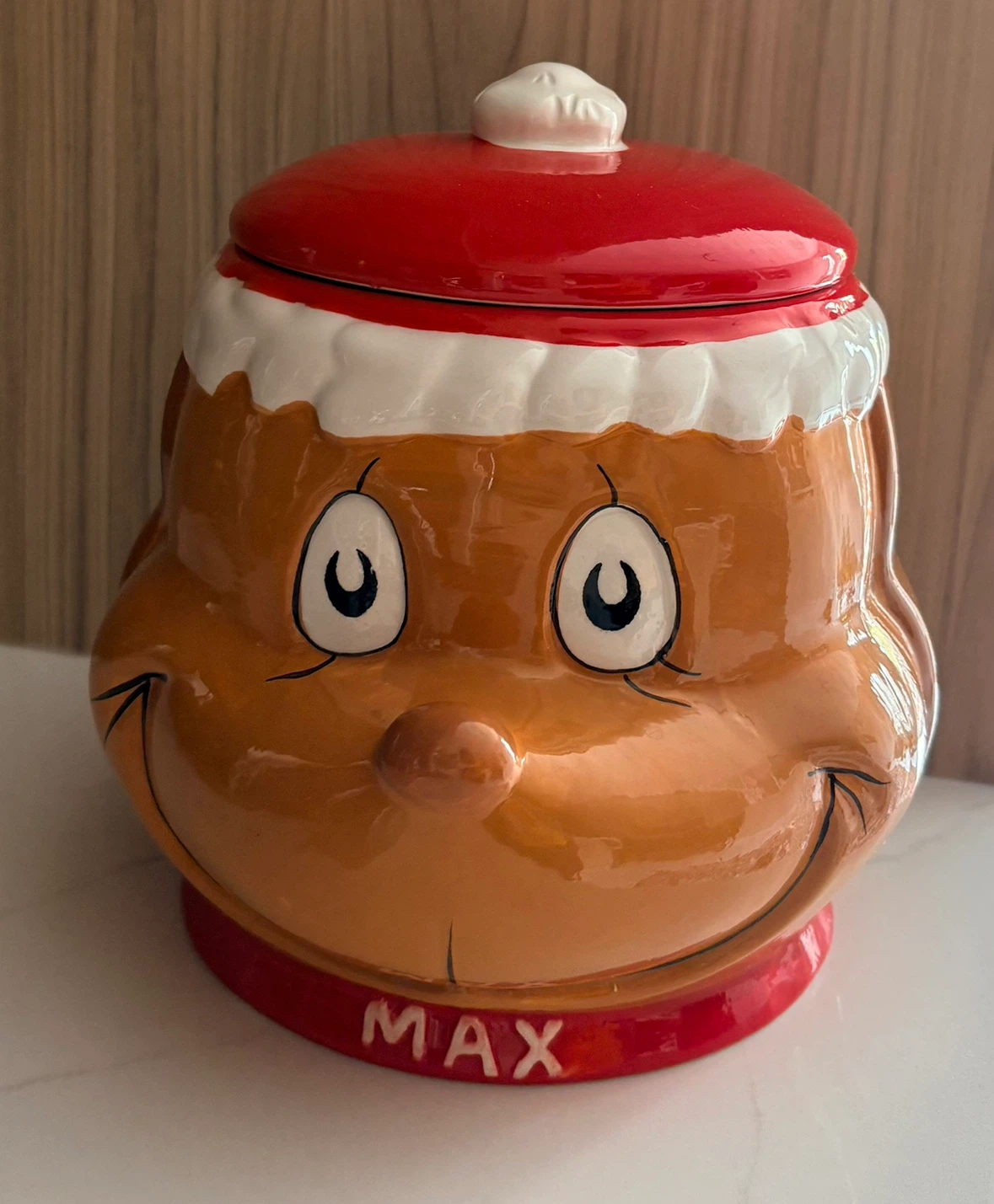 Ceramic Max Cookie Jar