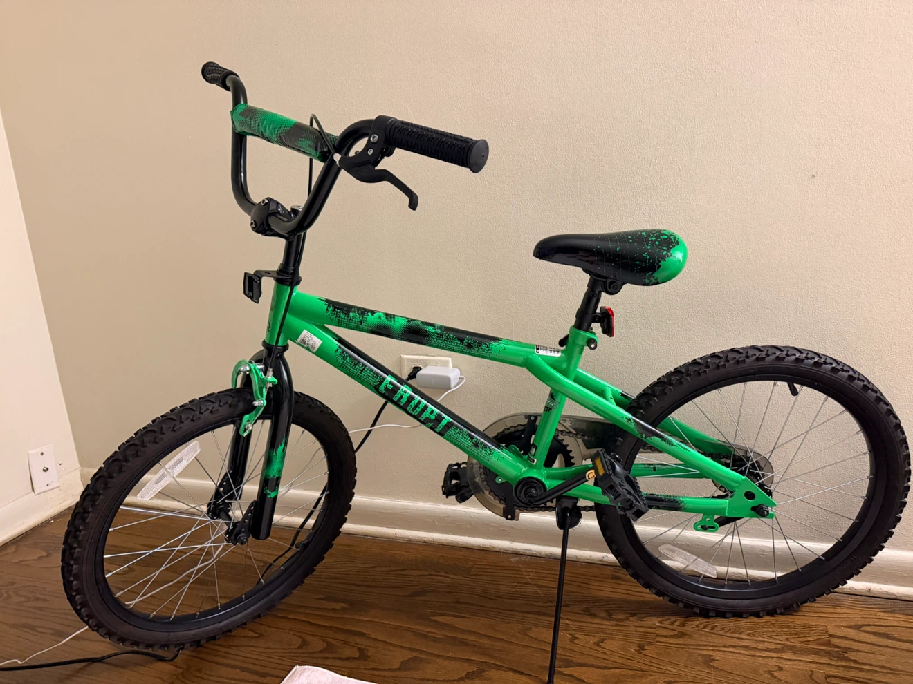 Green Erupt Bike