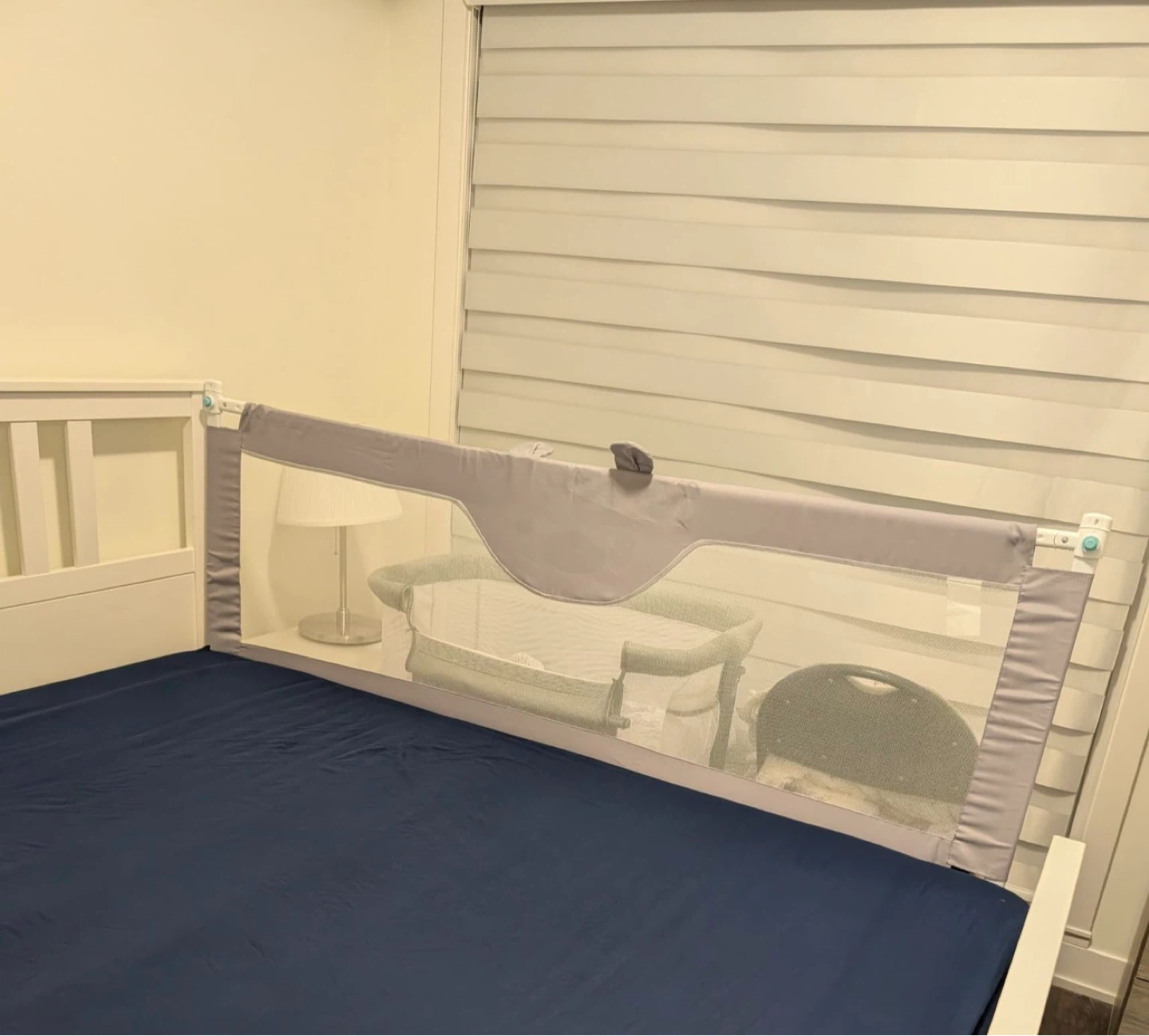 Grey Toddler Bed Rail Guard