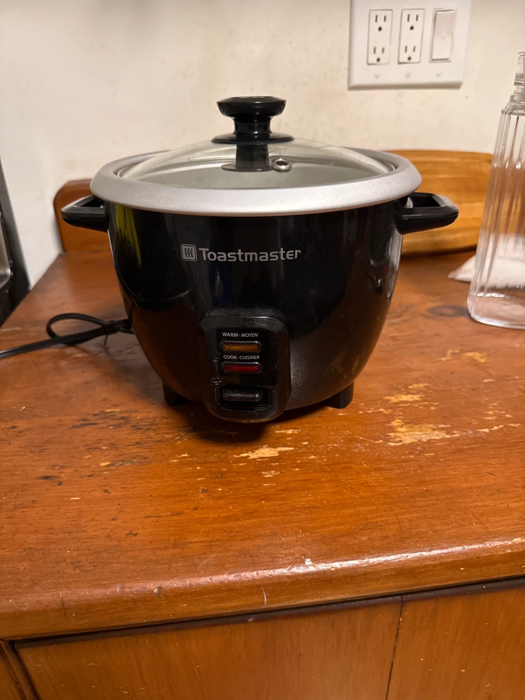 Toastmaster black rice cooker