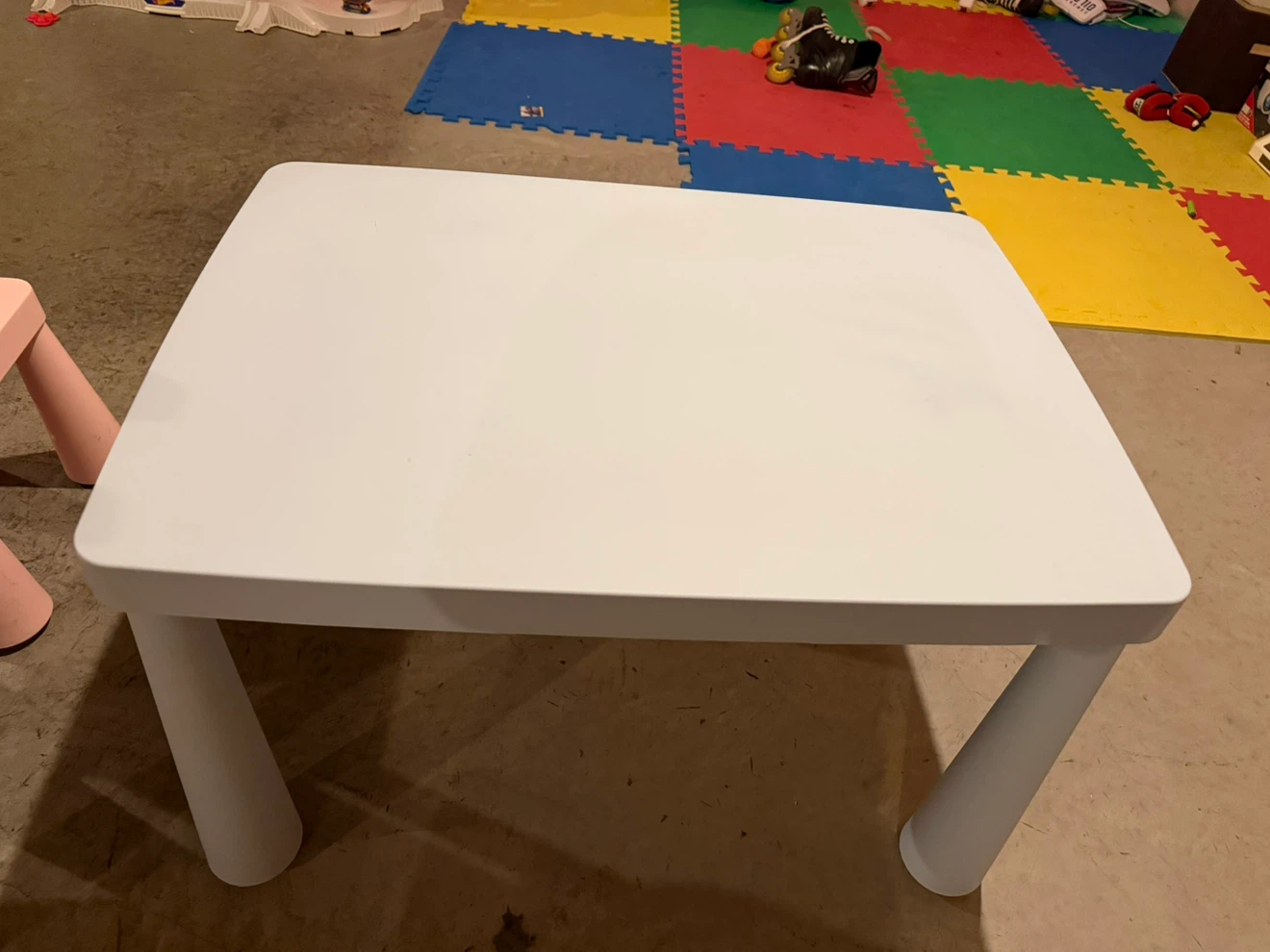 Ikea Mammut Children’s Table and  2 Chairs - photo 2