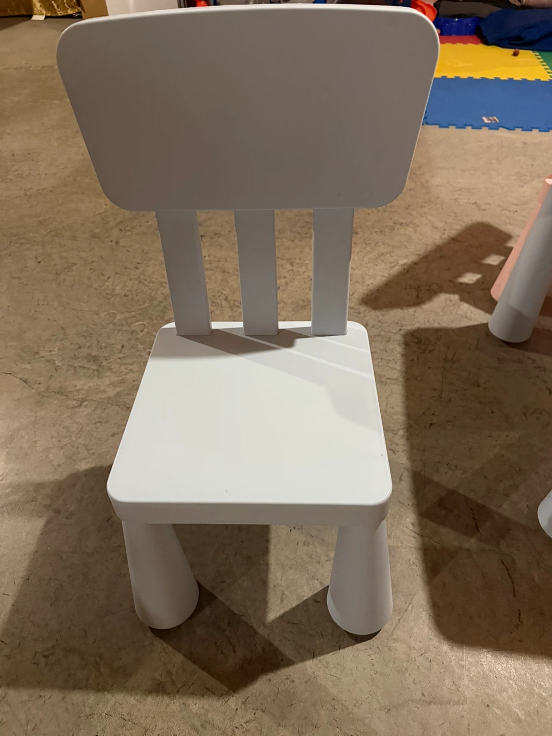 Ikea Mammut Children’s Table and  2 Chairs - photo 3