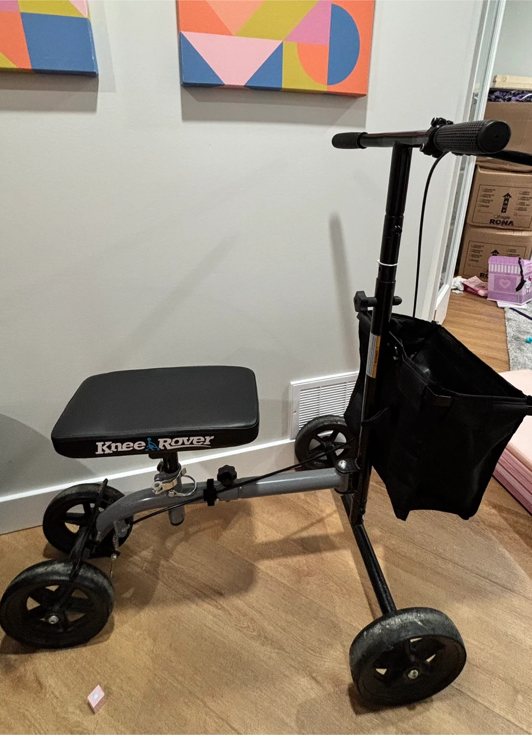 KneeRover Knee Scooter with Basket
