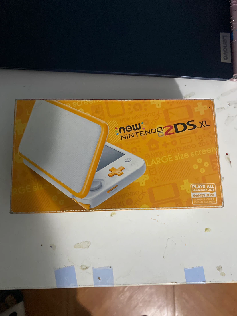 New Nintendo 2DS XL White & Orange