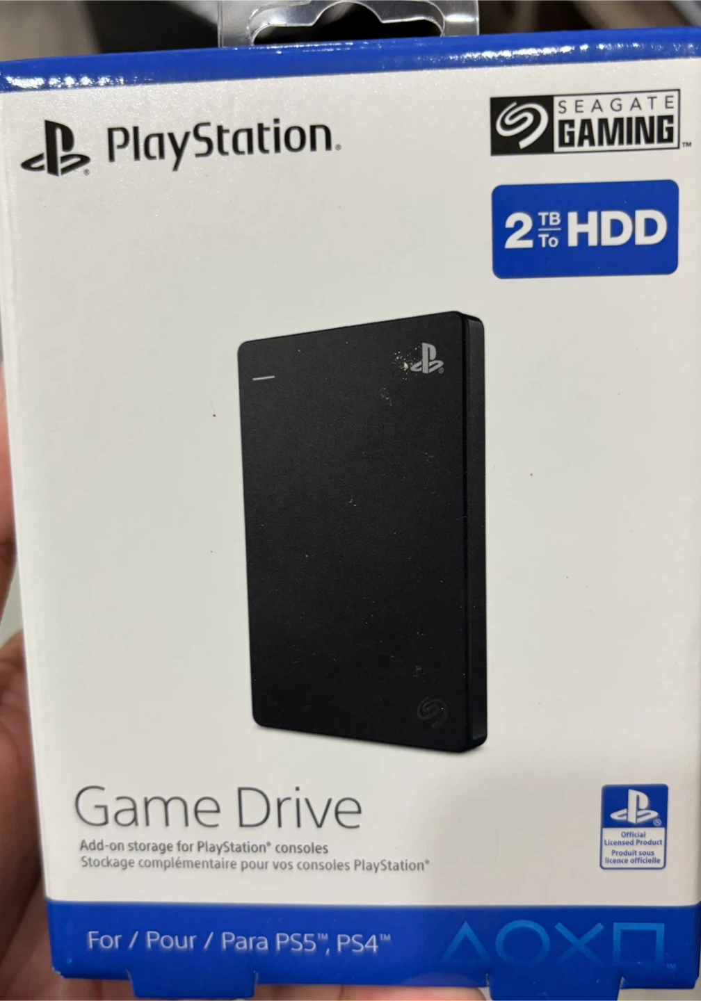 Brand New Sealed Seagate 2TB Game Drive for PlayStation PS5 PS4