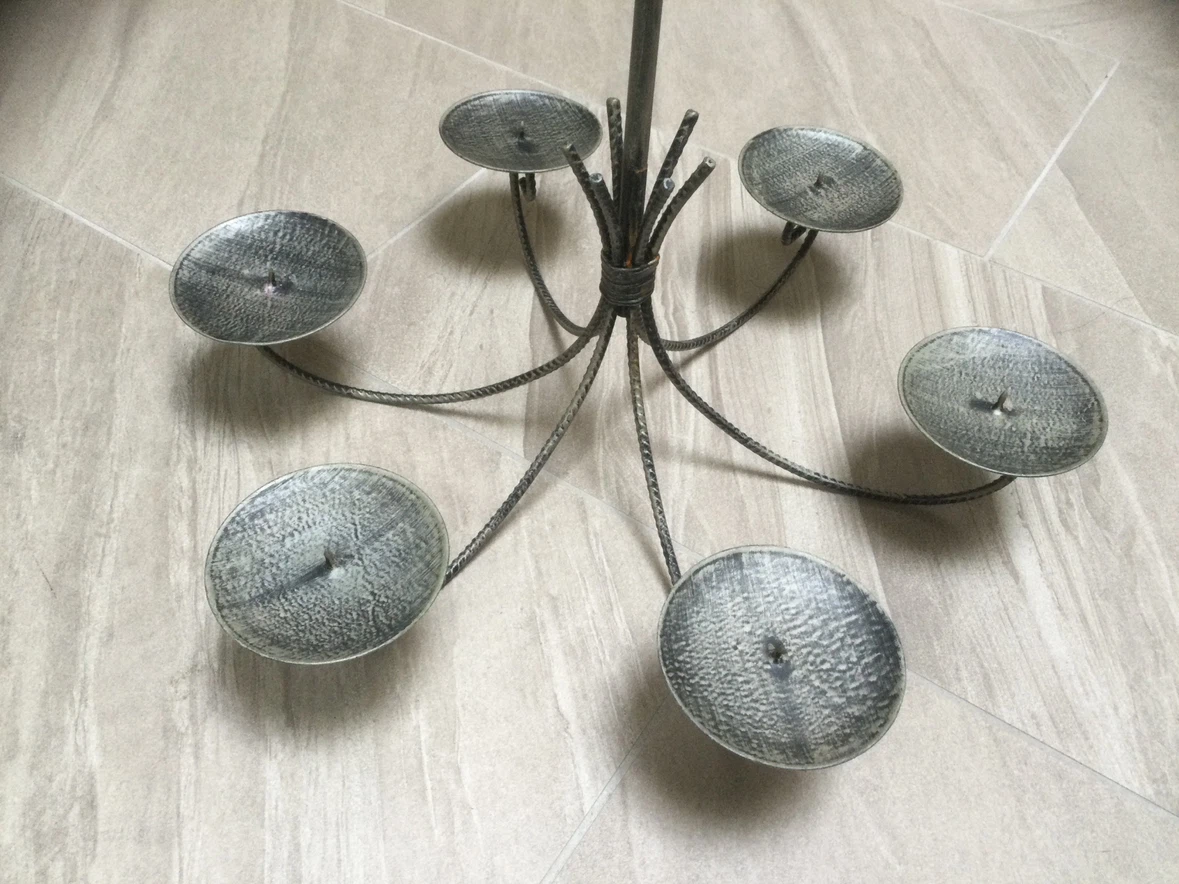 Metal 6-Arm Candelabra - photo 2