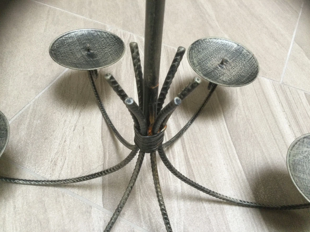 Metal 6-Arm Candelabra - photo 3