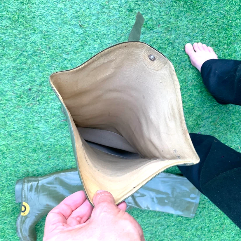 Green Chest Waders Rubber Fishing Hunting Waterproof Boots - photo 5