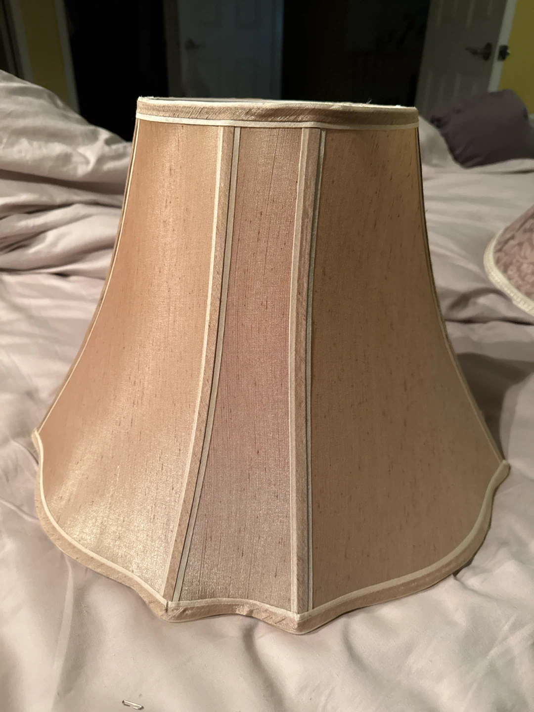 Bell champagne beige Lamp Shade