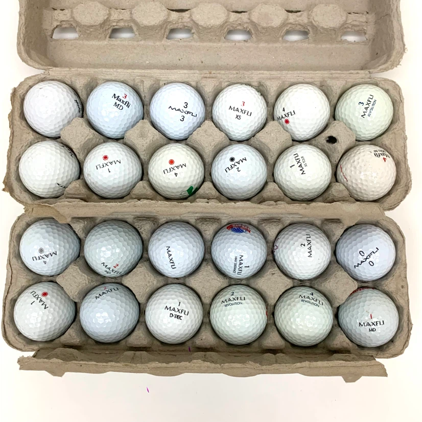24 MAXFLI Golf Balls Used Golf Ball Golfing Equipment