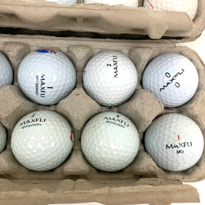 24 MAXFLI Golf Balls Used Golf Ball Golfing Equipment - photo 4