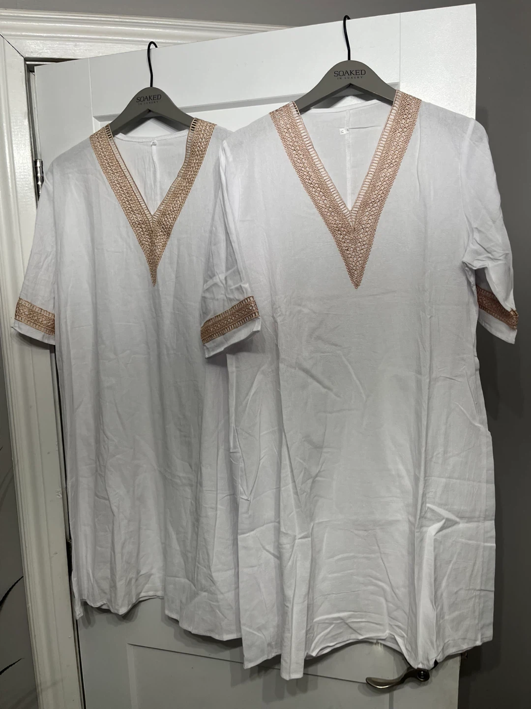 Embroidered tunics and dress - photo 2